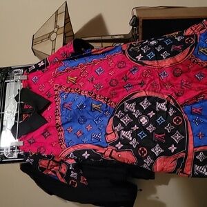 Cotton A line dress.